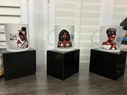 ￼Frosted 11 oz mug