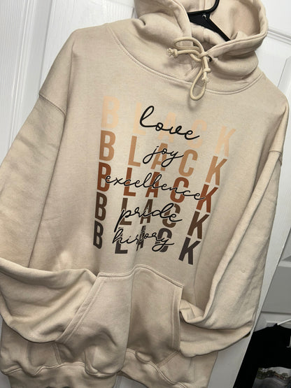 Black Love, Black Excellence Hoodie